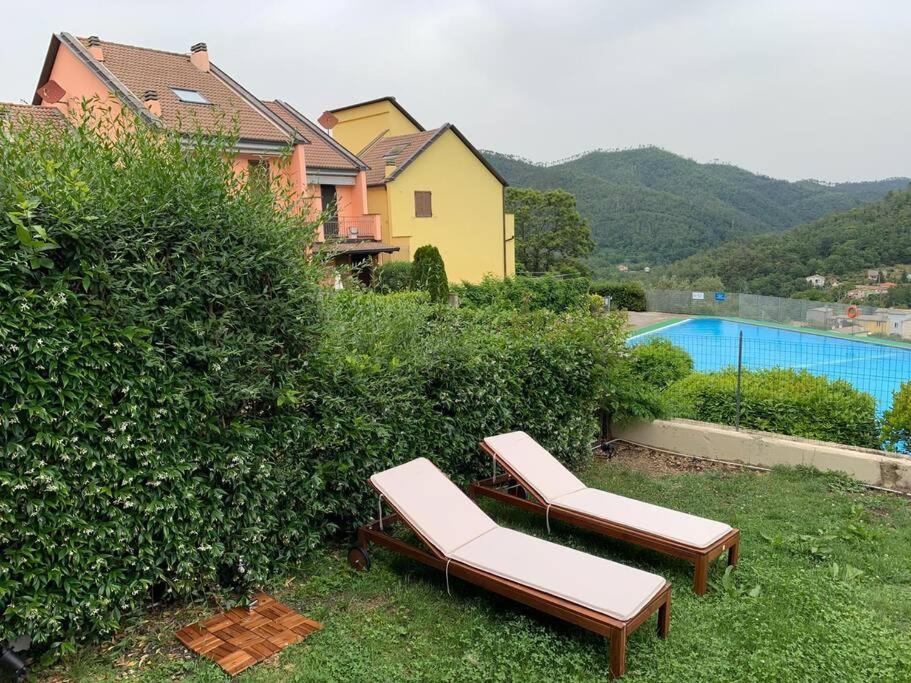 Villa Dimora Le Cinque Terre Con Piscina 011021-Lt-0044 à Soviore Extérieur photo